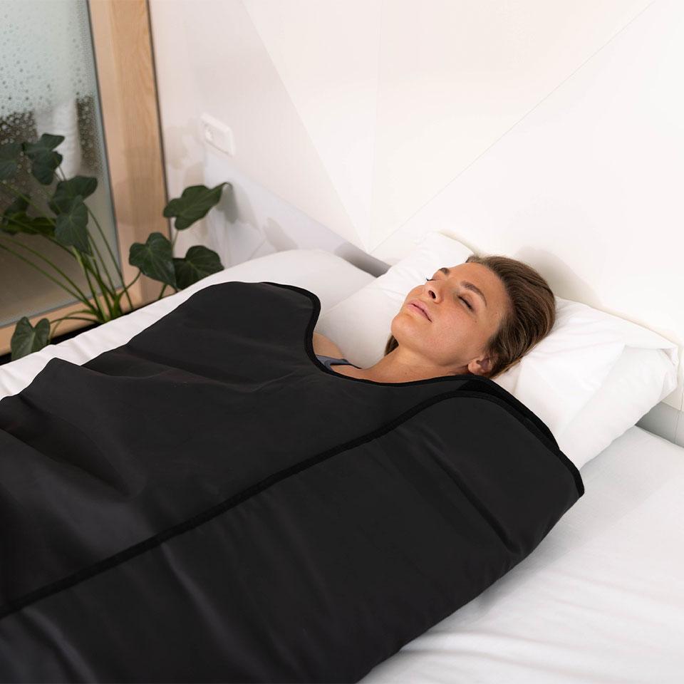 Aurora Astra Nordic Therm DeLuxe saunatæppe med kontrolboks og energisten